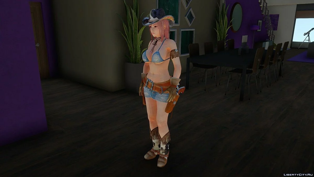 CowGirl Honoka / GTA San Andreas