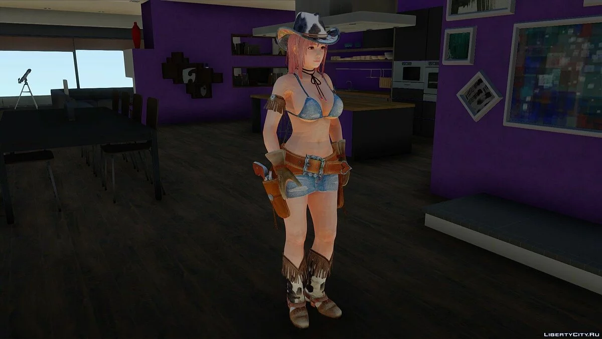 CowGirl Honoka / GTA San Andreas