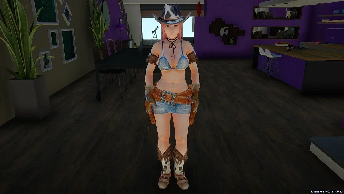 CowGirl Honoka / GTA San Andreas
