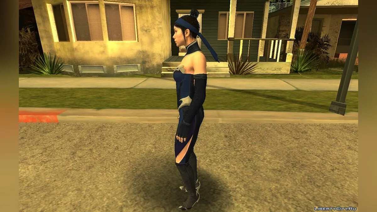 Kitana from Mortal Kombat / GTA San Andreas