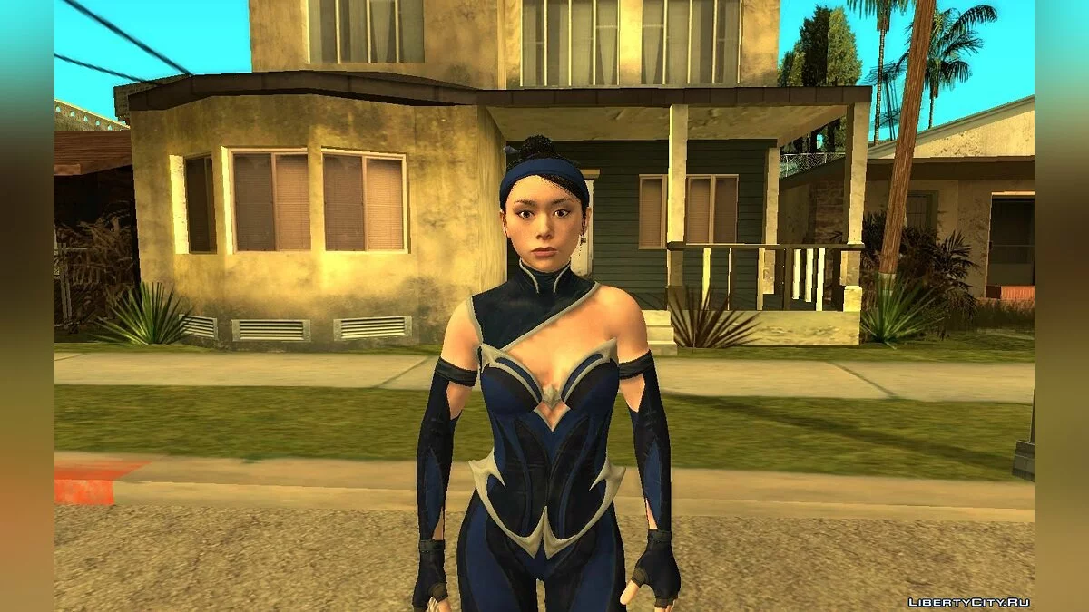 Kitana from Mortal Kombat / GTA San Andreas