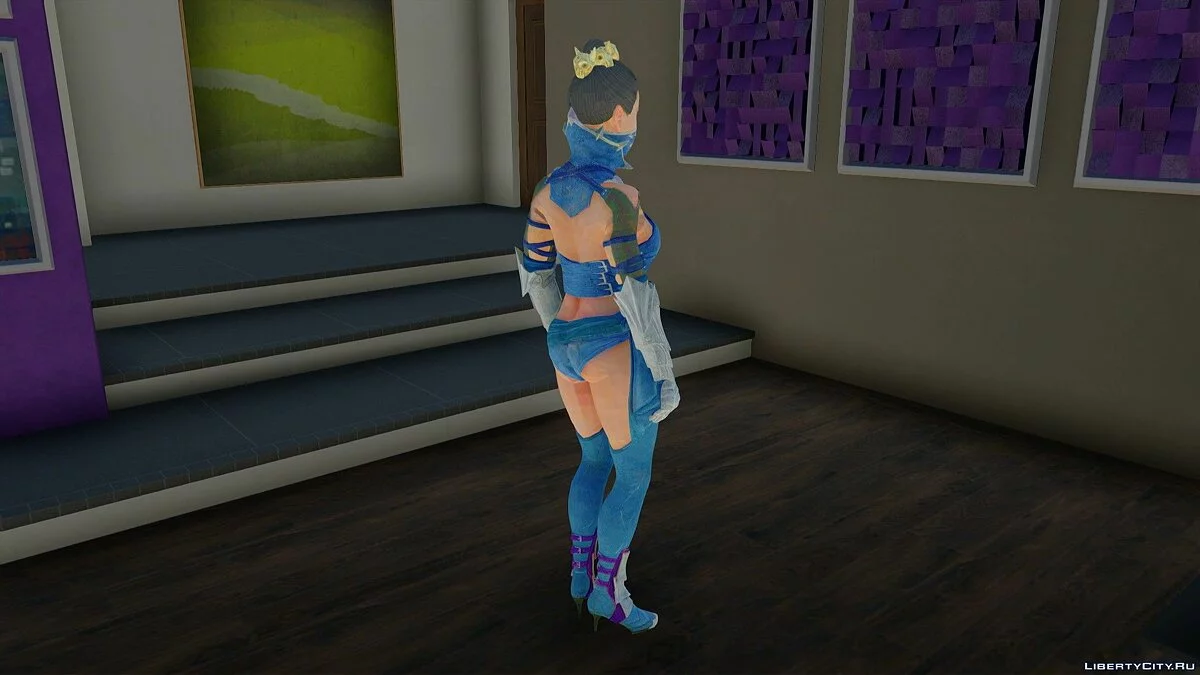 Kitana aus Mortal Kombat X / GTA San Andreas