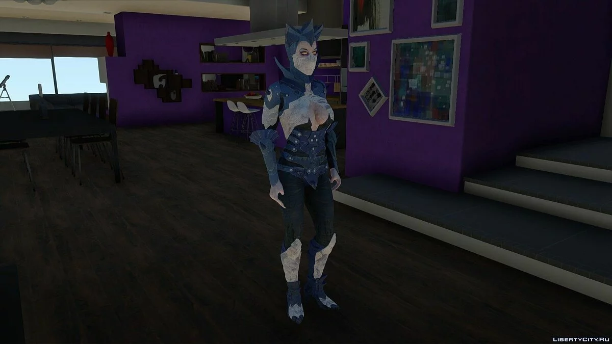 Kitana aus Mortal Kombat X / GTA San Andreas