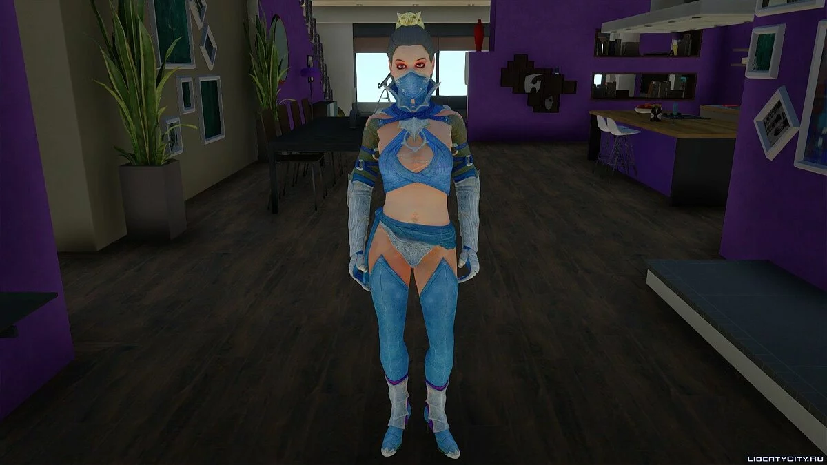 Kitana aus Mortal Kombat X / GTA San Andreas