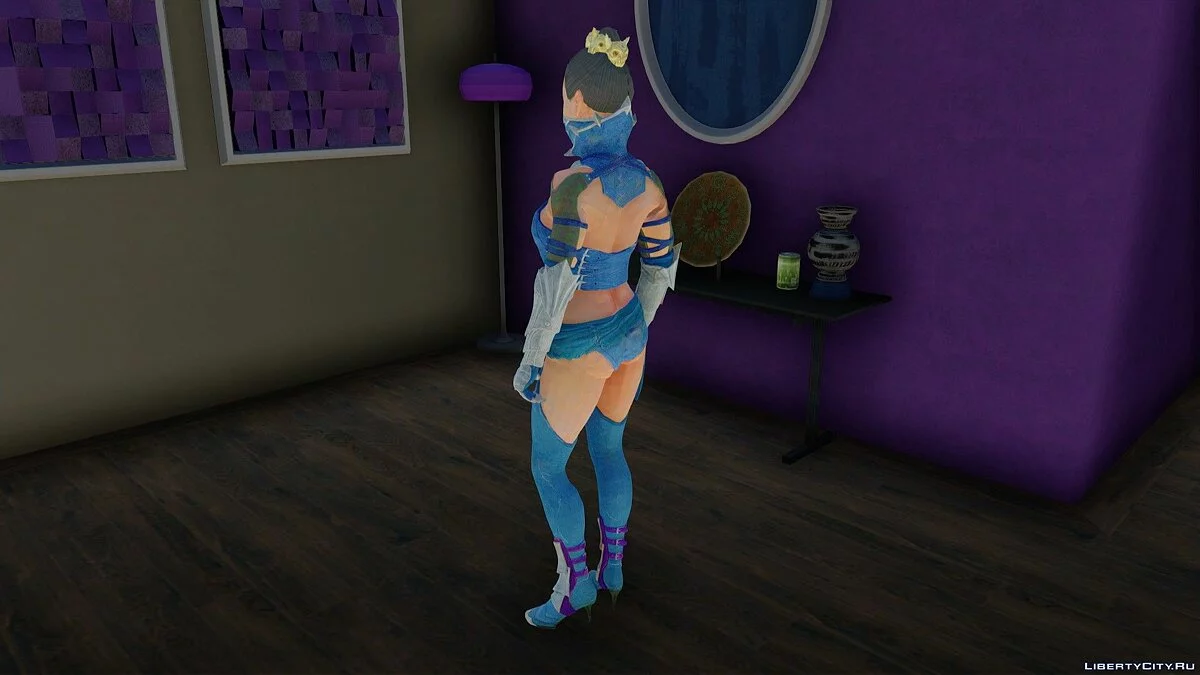 Kitana aus Mortal Kombat X / GTA San Andreas