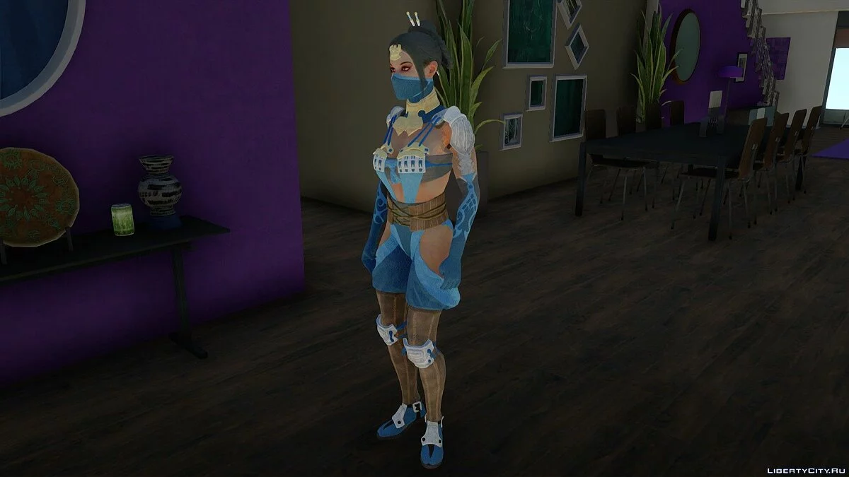 Kitana aus Mortal Kombat X / GTA San Andreas