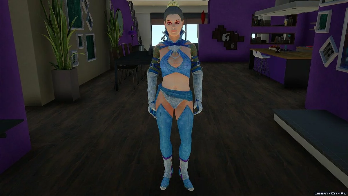 Kitana aus Mortal Kombat X / GTA San Andreas