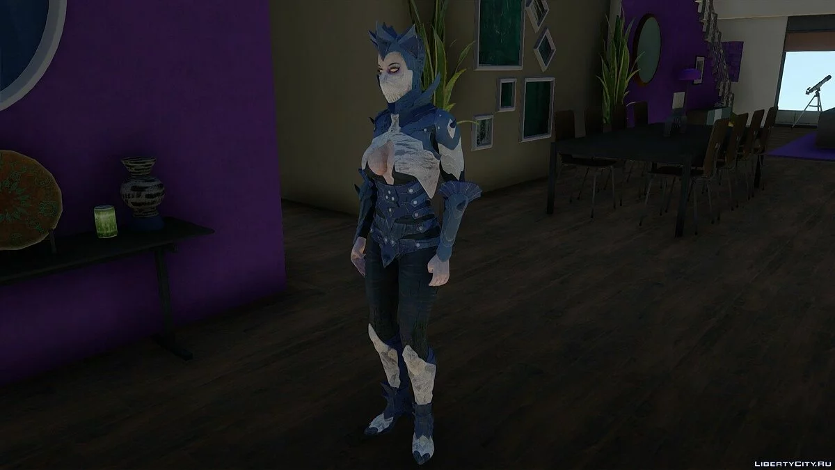 Kitana aus Mortal Kombat X / GTA San Andreas