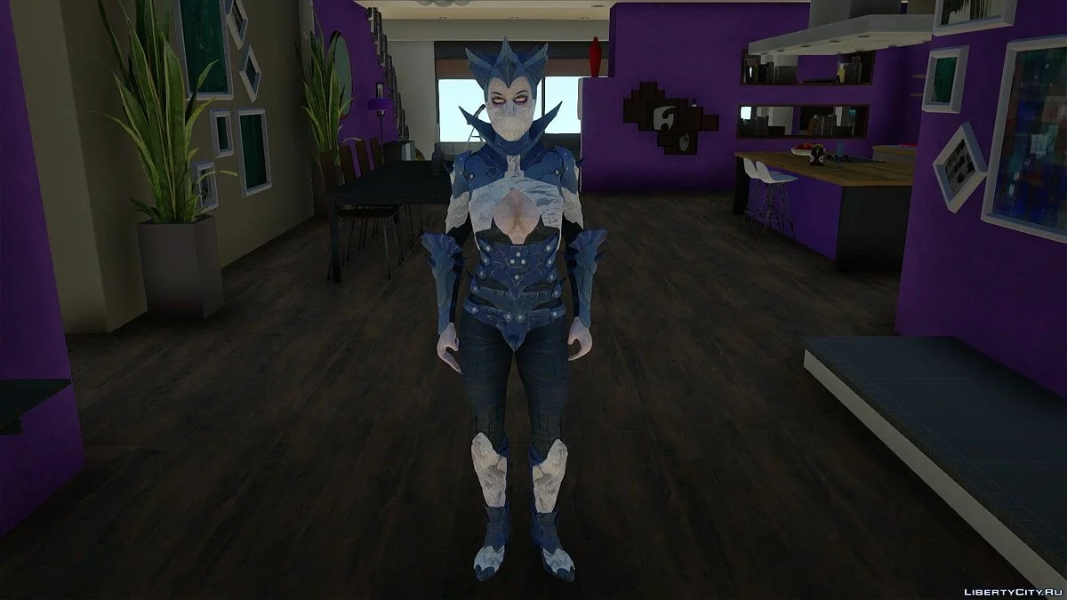 Kitana aus Mortal Kombat X / GTA San Andreas