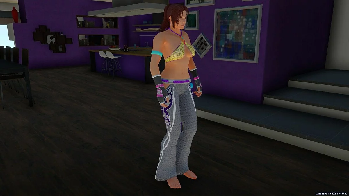 Крісті Монтейру з Tekken / GTA San Andreas