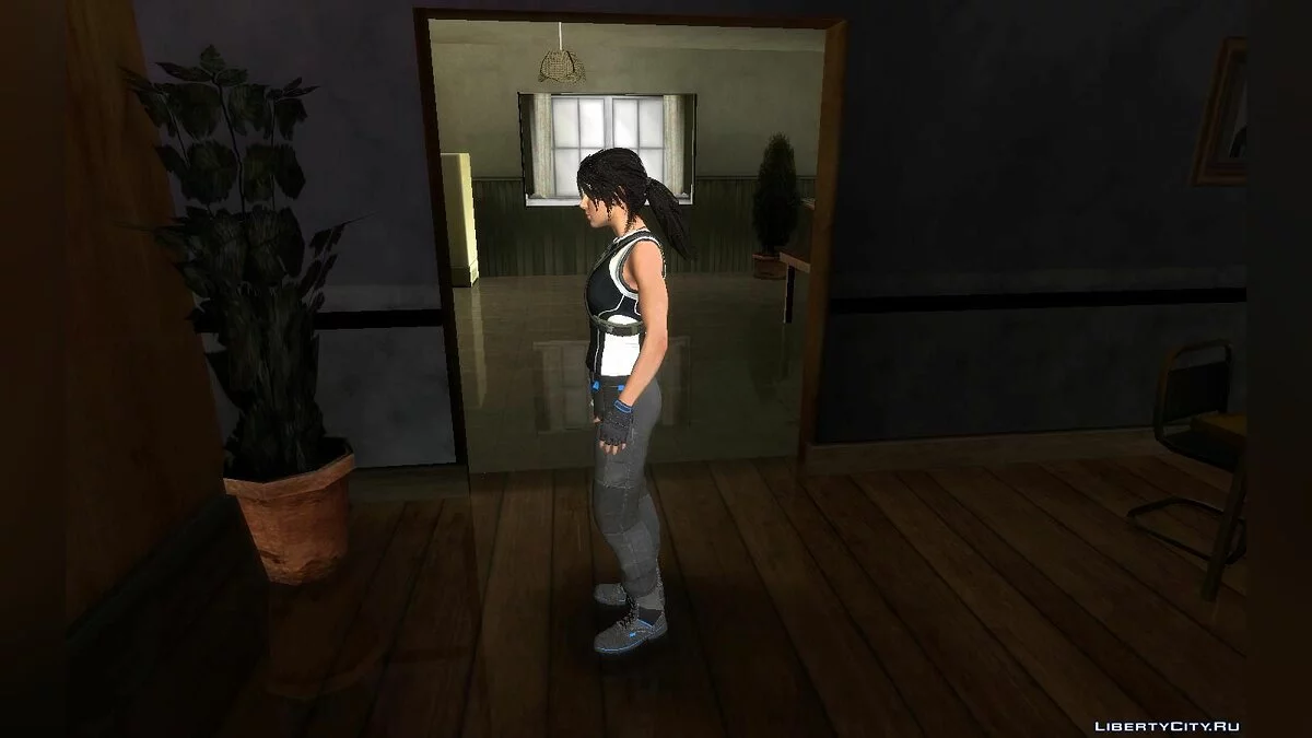 Лара з гри Tomb Raider / GTA San Andreas