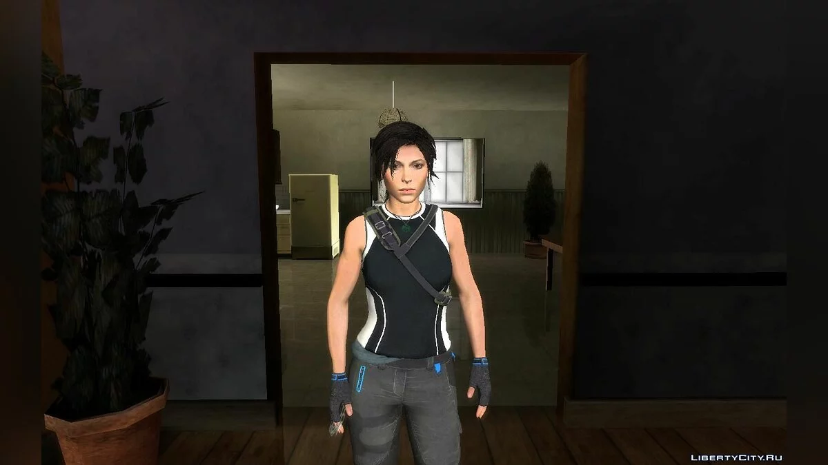 Лара з гри Tomb Raider / GTA San Andreas