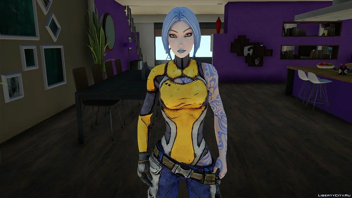 Майя из Borderlands 2 / GTA San Andreas