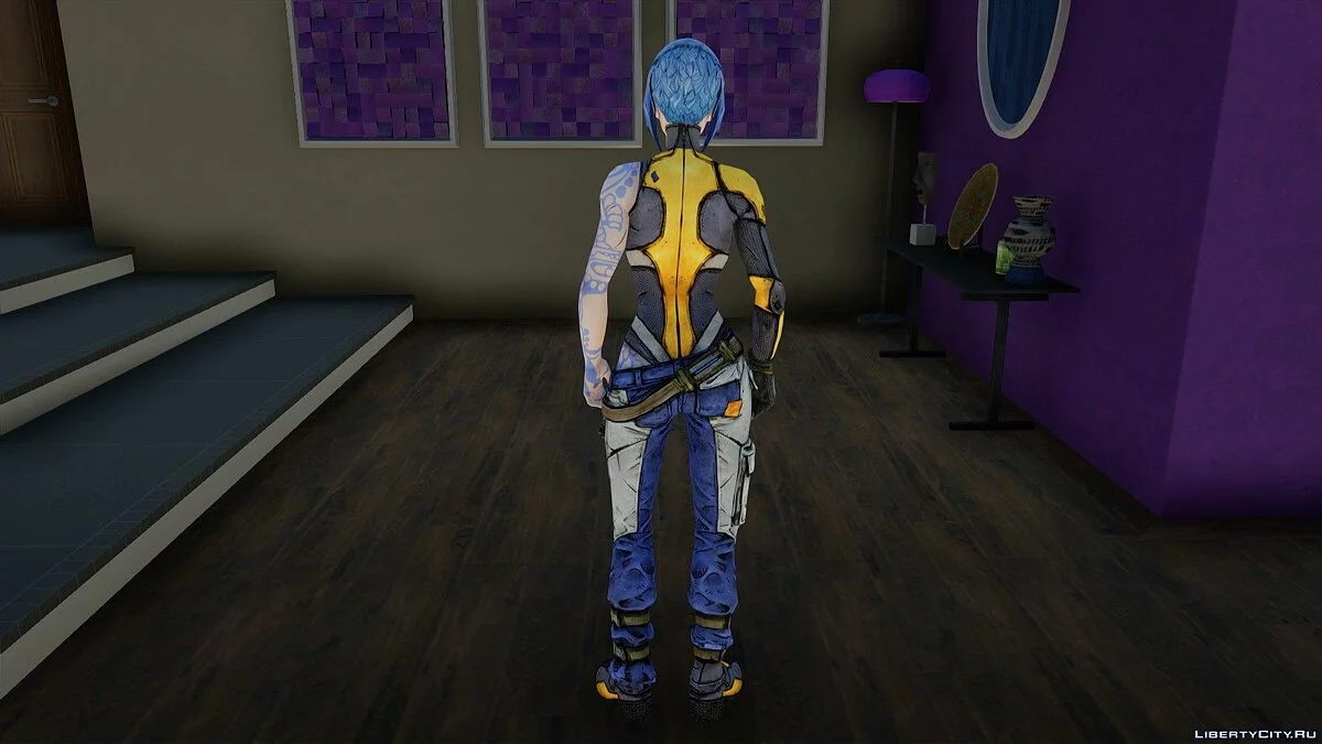 Майя из Borderlands 2 / GTA San Andreas