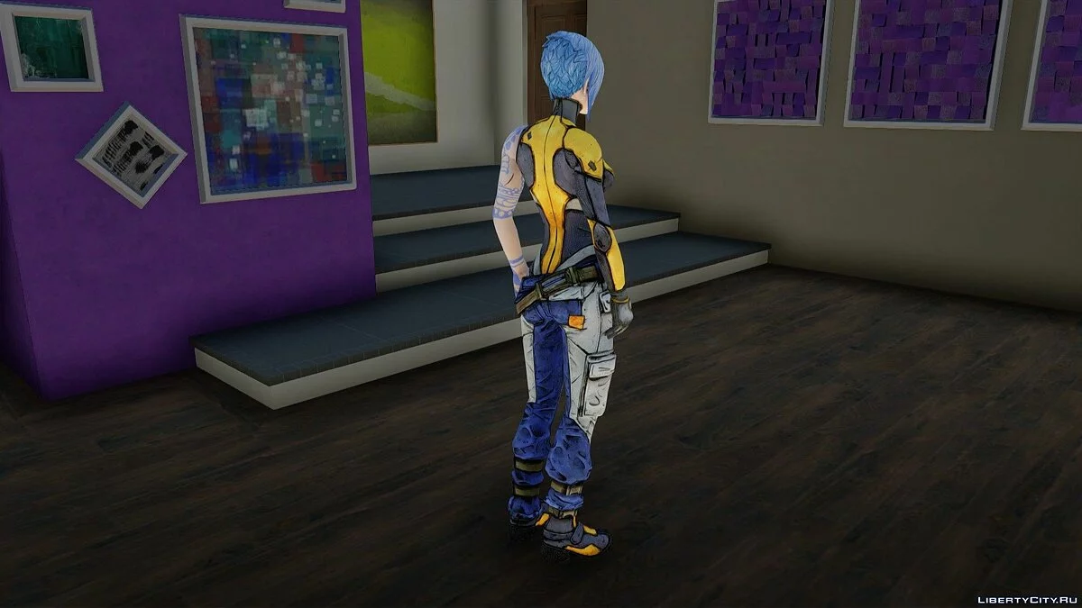 Майя из Borderlands 2 / GTA San Andreas