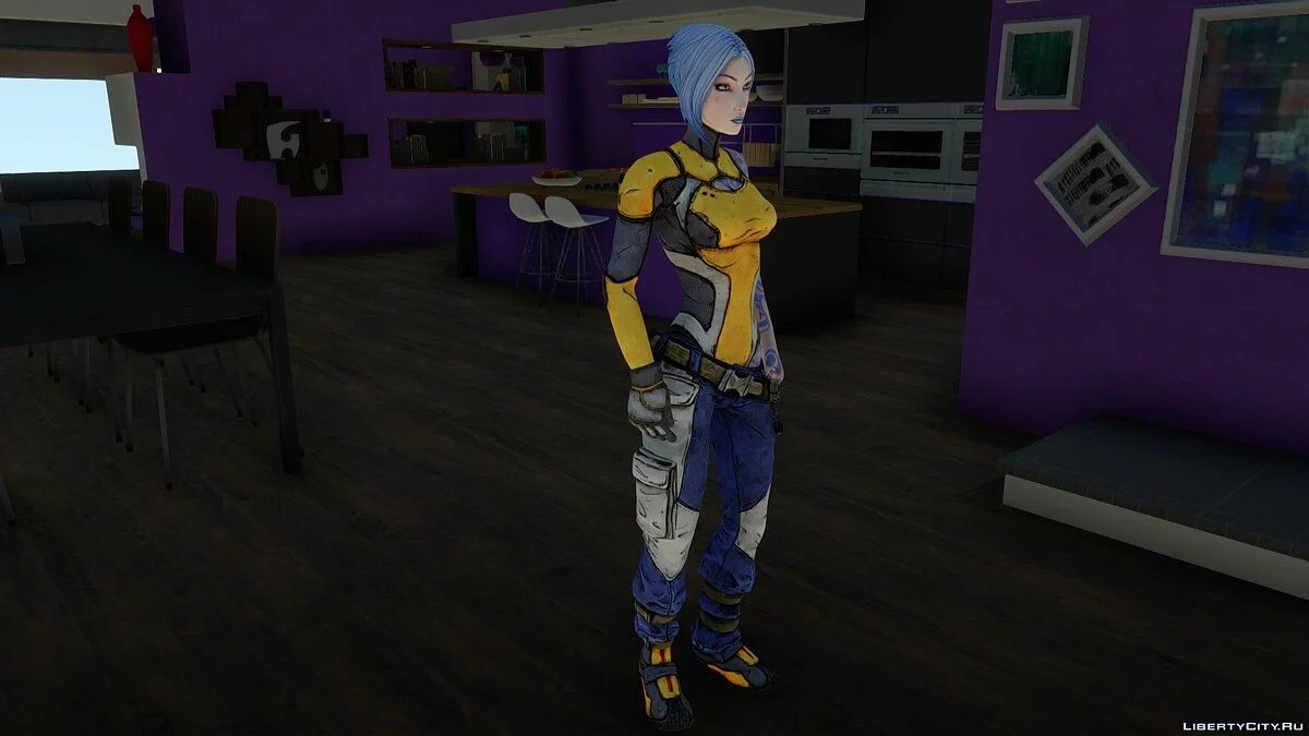 Майя из Borderlands 2 / GTA San Andreas