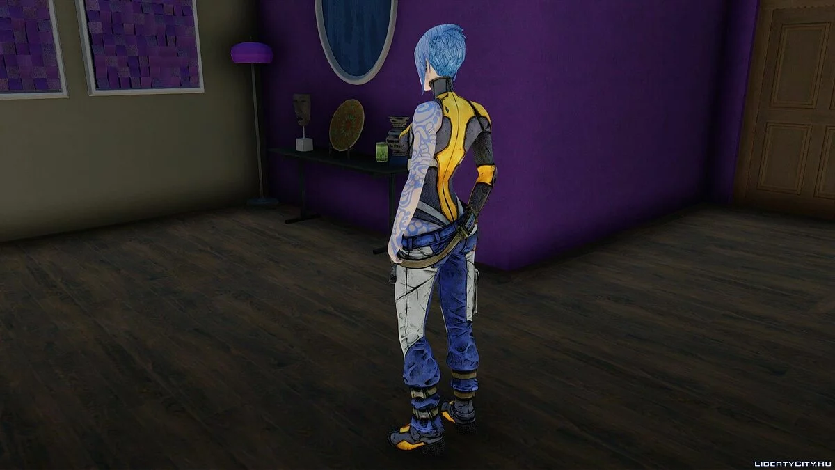 Майя из Borderlands 2 / GTA San Andreas
