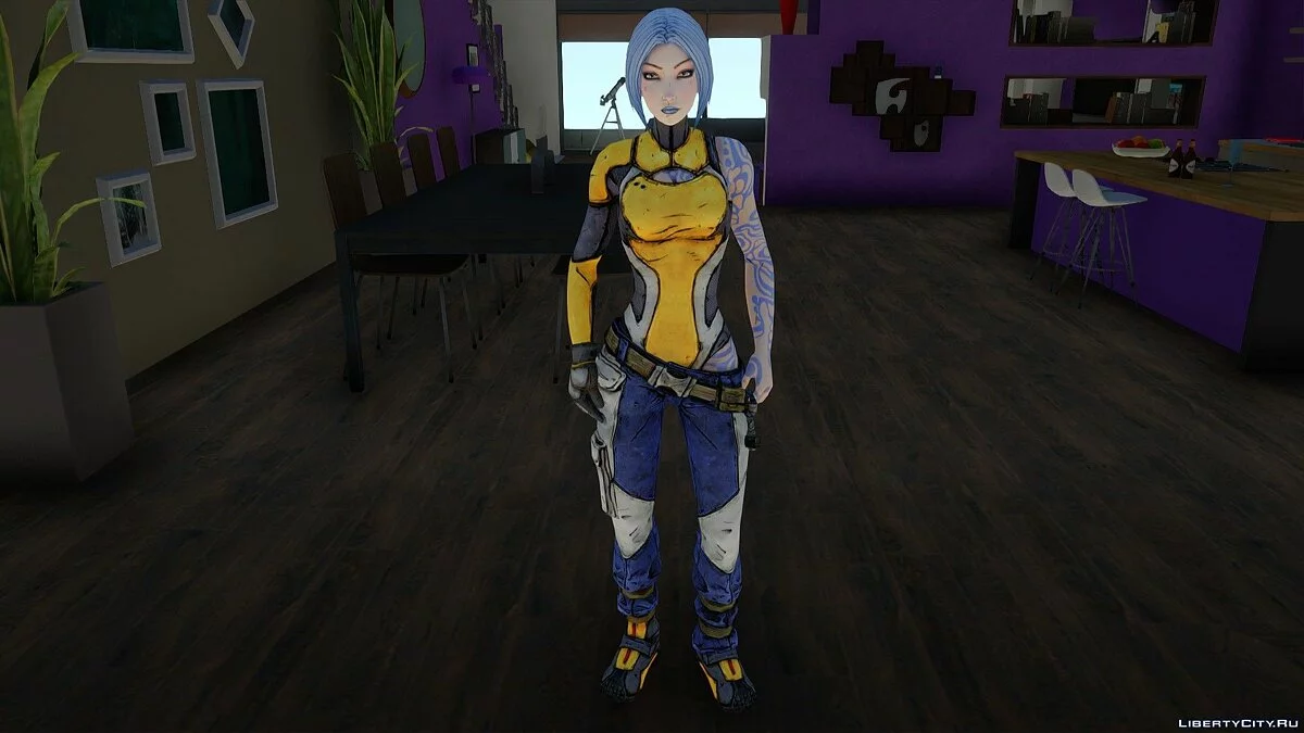 Майя из Borderlands 2 / GTA San Andreas