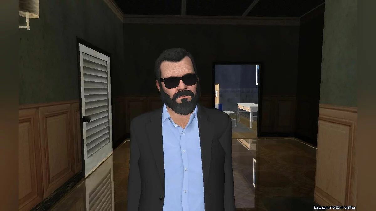 Michael De Santa with Beard / GTA San Andreas