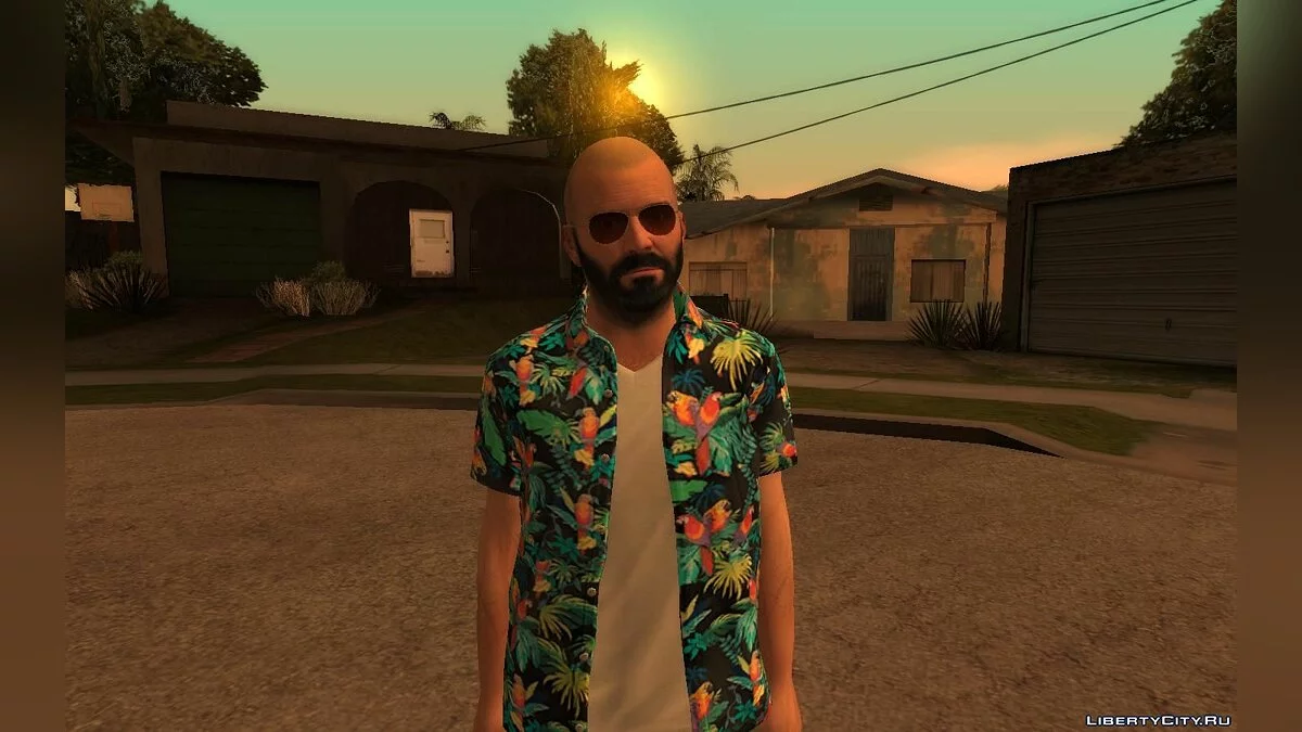 Michael De Santa in Max Payne Style / GTA San Andreas