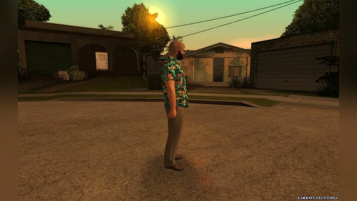 Michael De Santa in Max Payne Style / GTA San Andreas