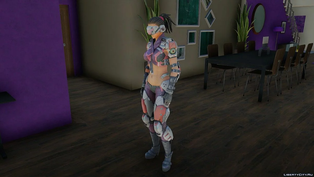 Maven Ordinary from Ghost in the Shell: Stand Alone Complex — First Assault Online / GTA San Andreas