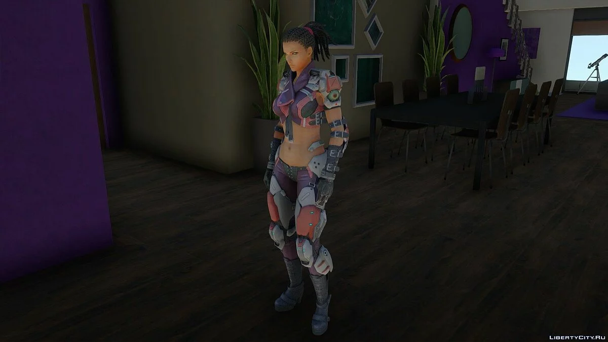 Maven Ordinary from Ghost in the Shell: Stand Alone Complex — First Assault Online / GTA San Andreas