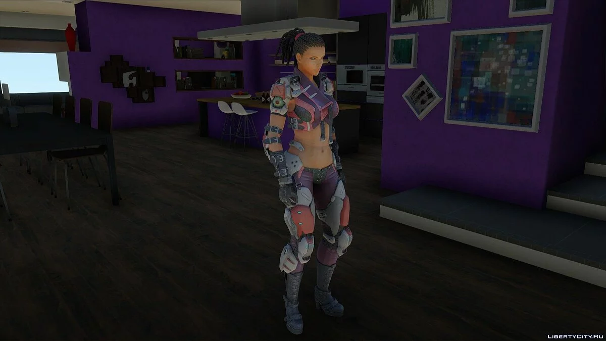 Maven Ordinary from Ghost in the Shell: Stand Alone Complex — First Assault Online / GTA San Andreas