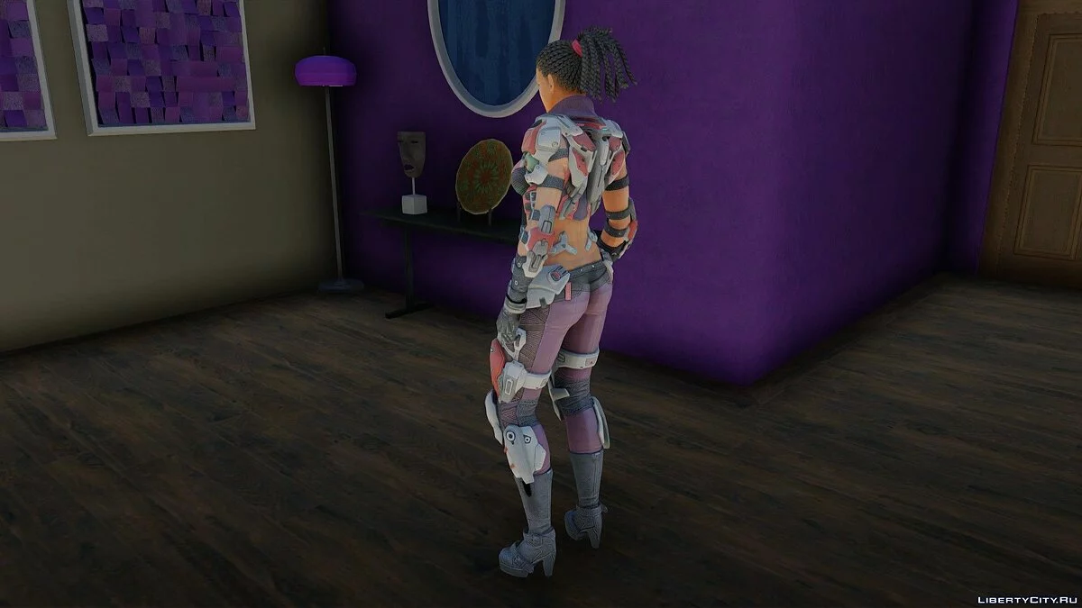 Maven Ordinary from Ghost in the Shell: Stand Alone Complex — First Assault Online / GTA San Andreas