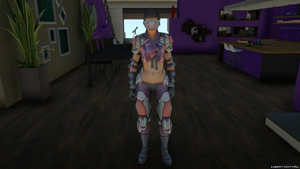 Maven Ordinary from Ghost in the Shell: Stand Alone Complex — First Assault Online / GTA San Andreas