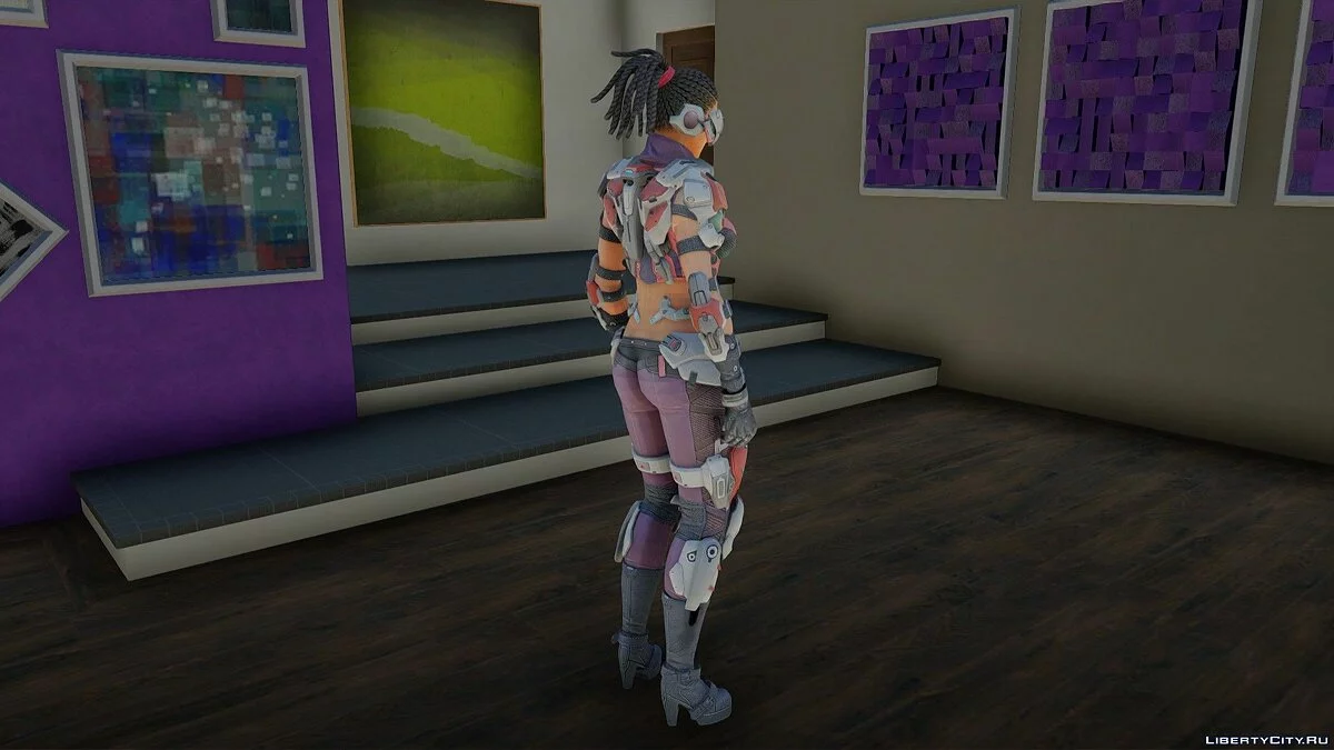 Maven Ordinary from Ghost in the Shell: Stand Alone Complex — First Assault Online / GTA San Andreas