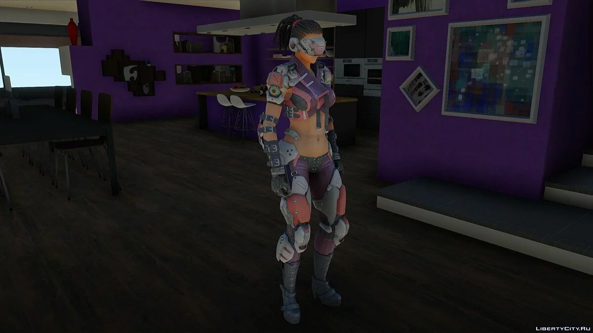 Maven Ordinary from Ghost in the Shell: Stand Alone Complex — First Assault Online / GTA San Andreas