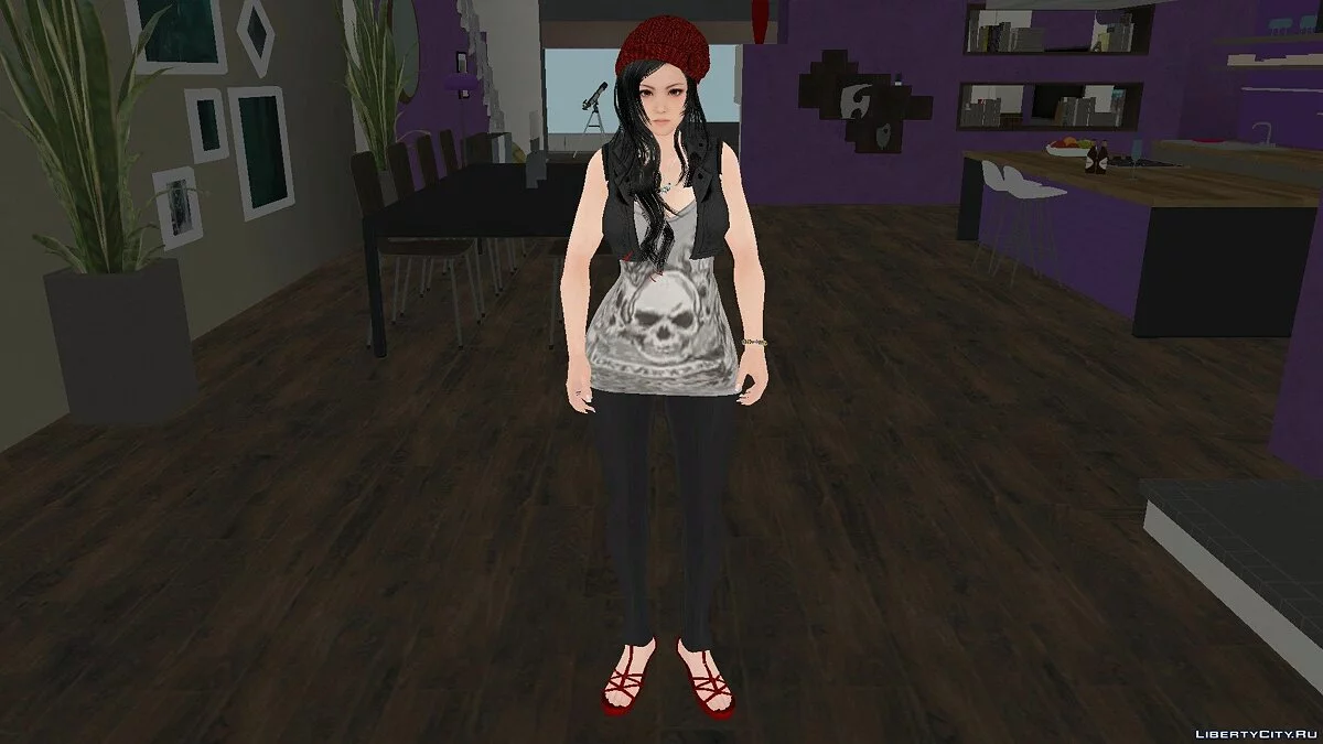 Mai Shiranui en tenue décontractée / GTA San Andreas