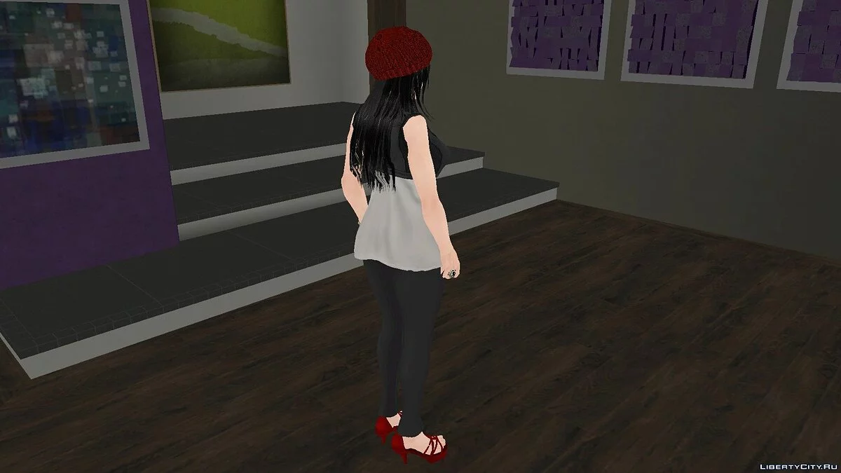 Mai Shiranui en tenue décontractée / GTA San Andreas