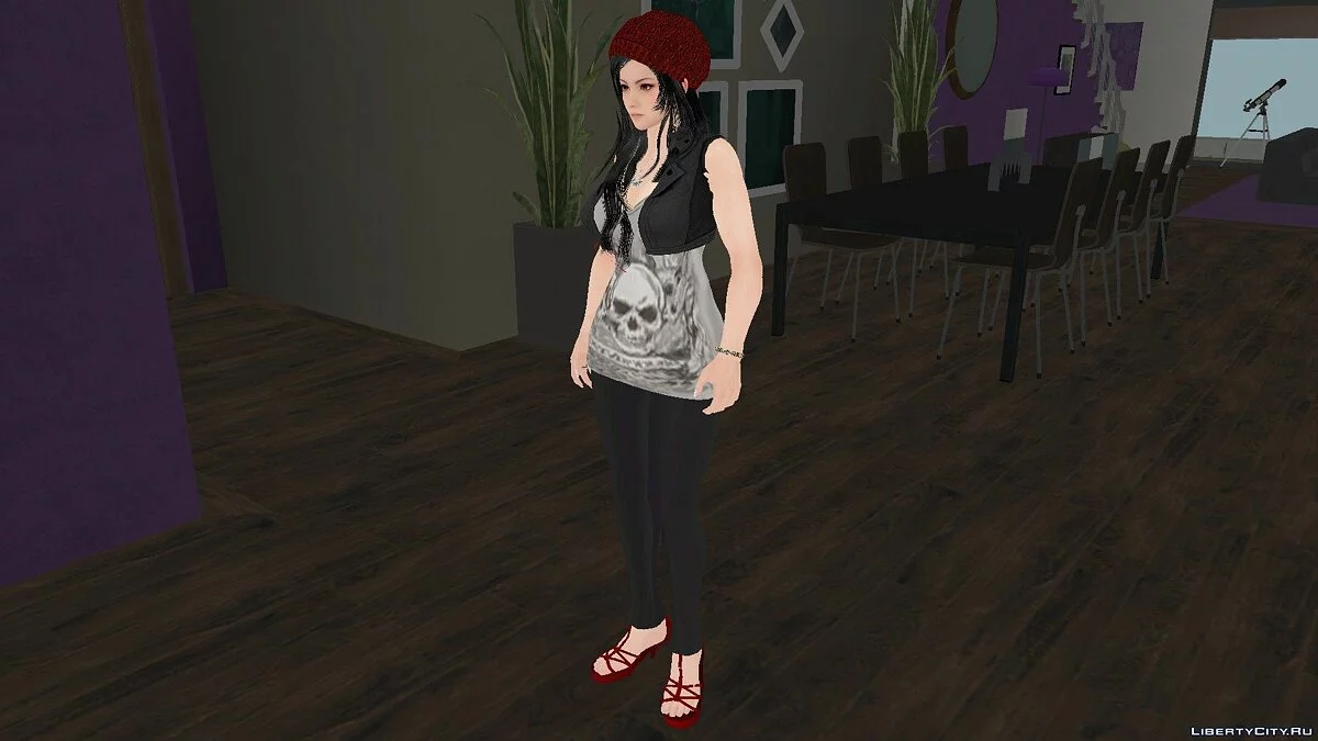Mai Shiranui en tenue décontractée / GTA San Andreas
