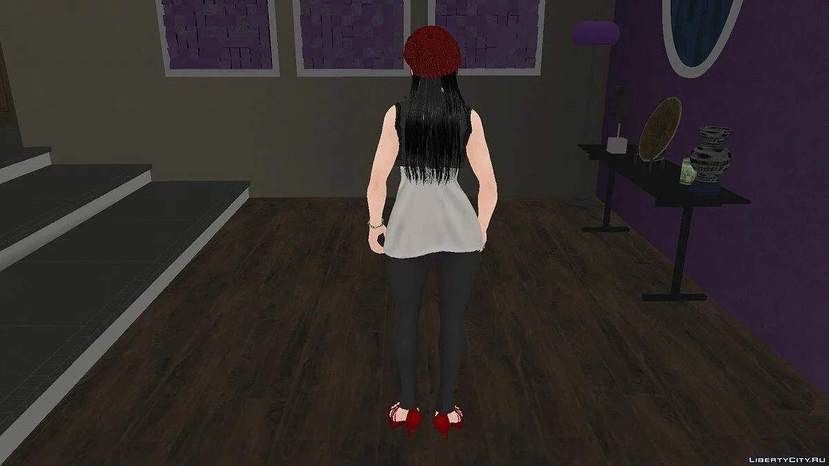 Mai Shiranui en tenue décontractée / GTA San Andreas