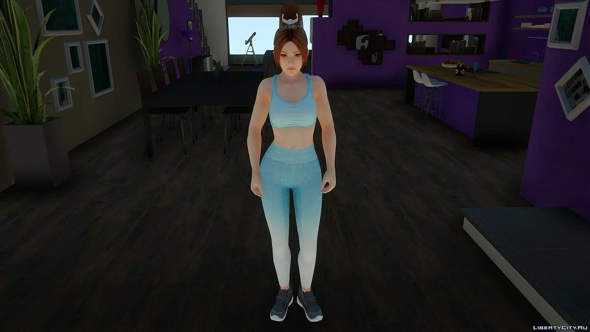 Mai Shiranui en Ropa Deportiva / GTA San Andreas