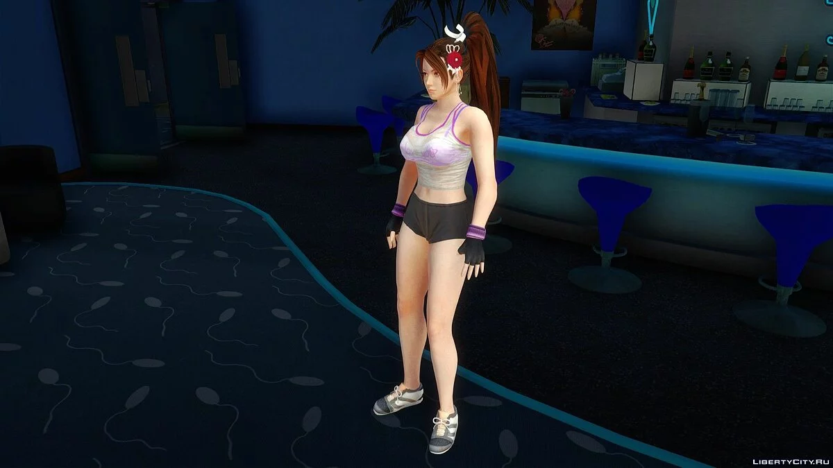 Mai Shiranui in Sportkleidung / GTA San Andreas