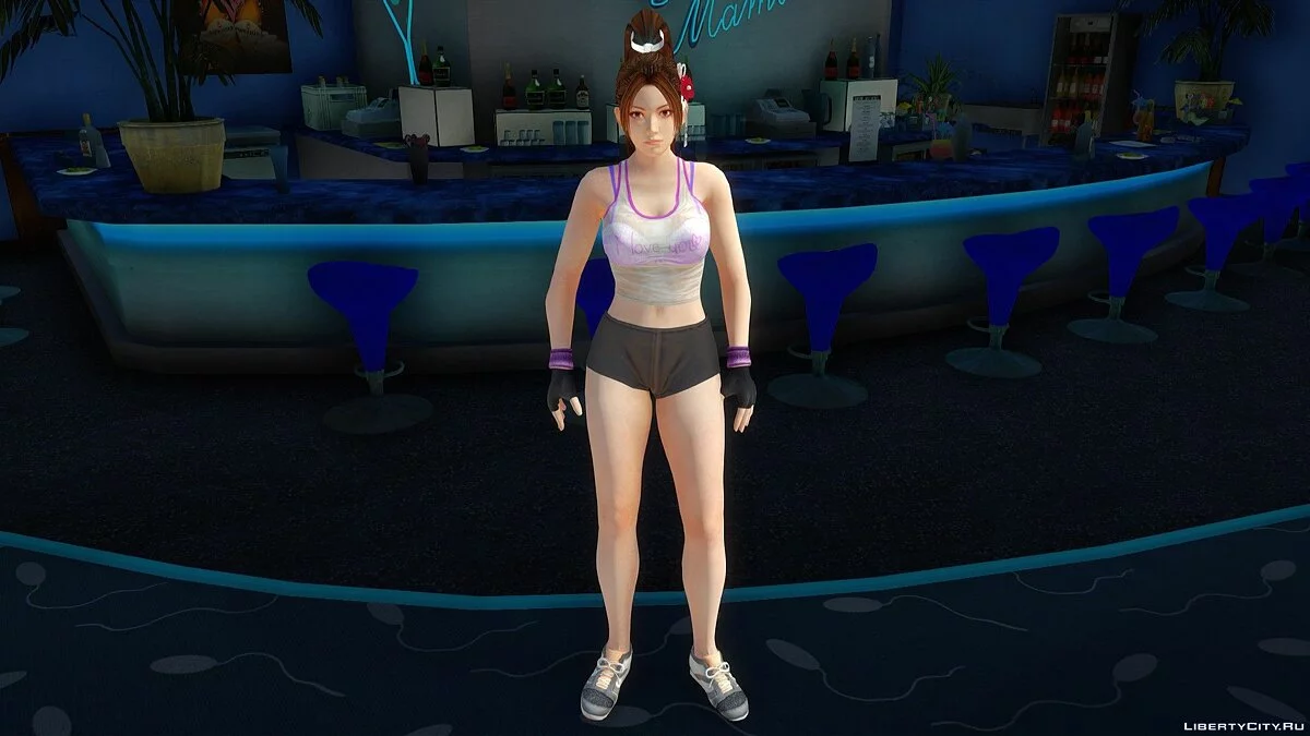 Mai Shiranui in Sportkleidung / GTA San Andreas