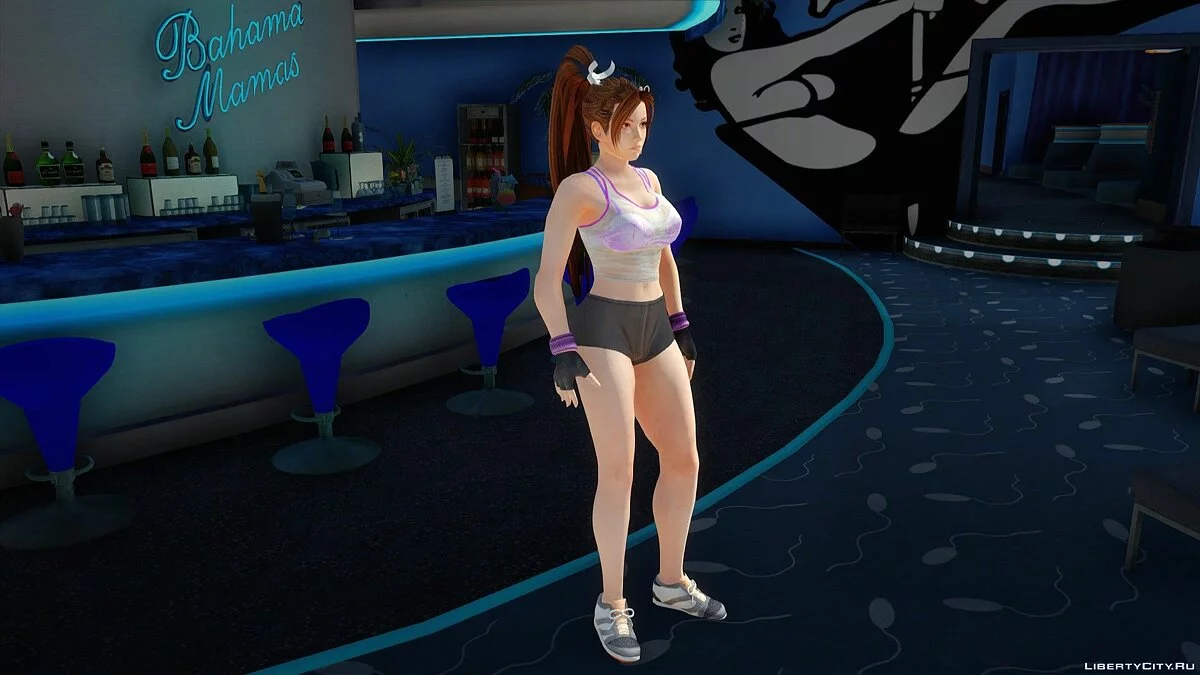 Mai Shiranui in Sportkleidung / GTA San Andreas