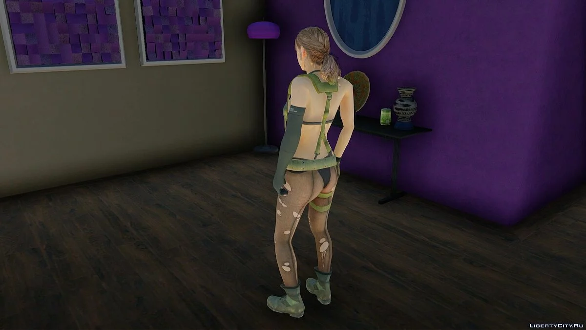 Quiet aus Metal Gear Solid V The Phantom Pain / GTA San Andreas