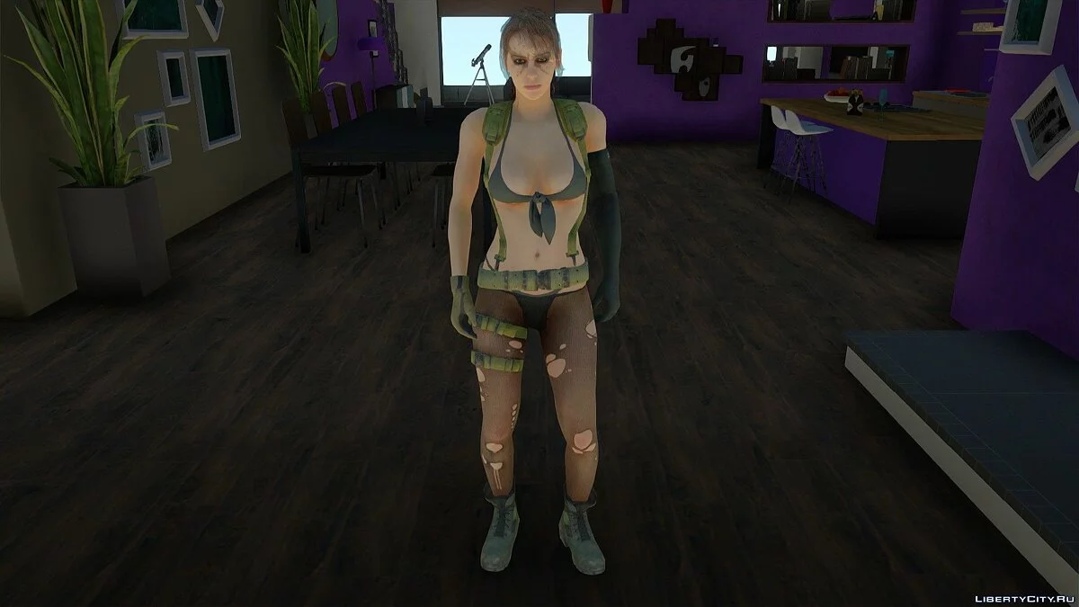 Quiet aus Metal Gear Solid V The Phantom Pain / GTA San Andreas