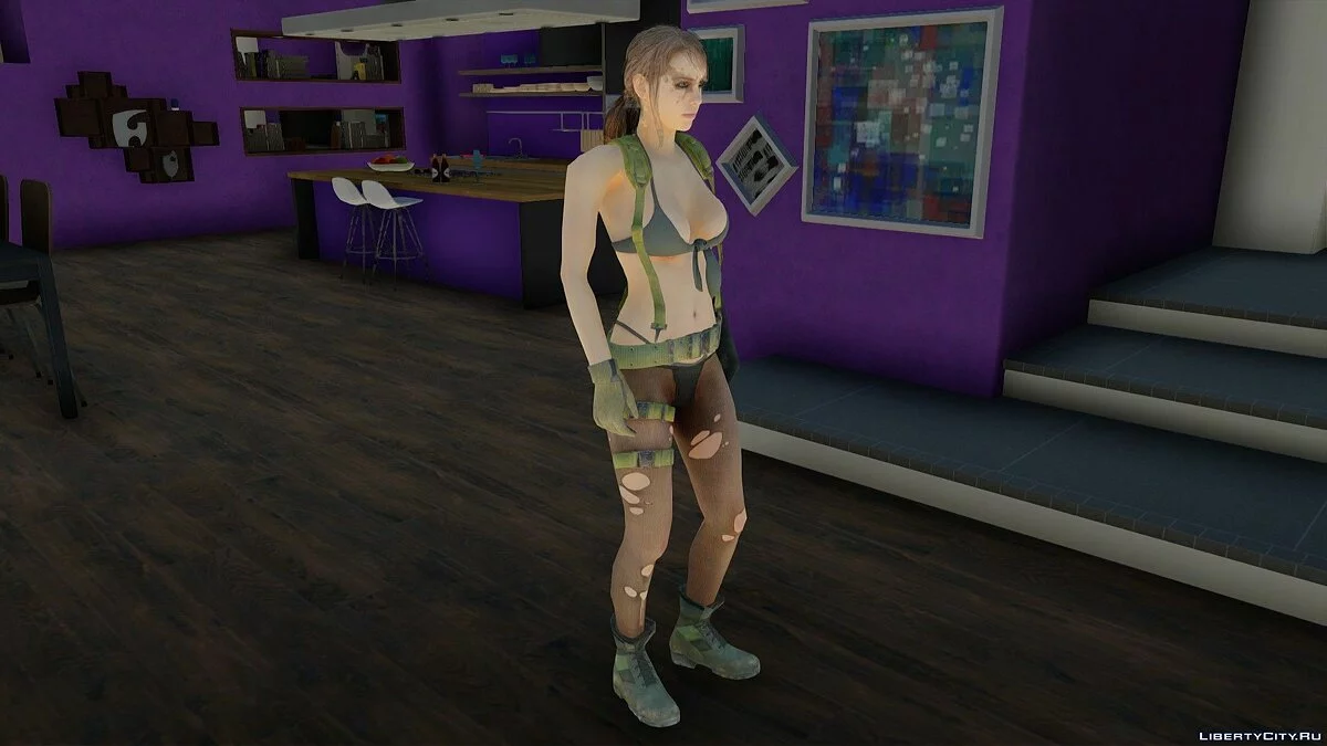 Quiet aus Metal Gear Solid V The Phantom Pain / GTA San Andreas