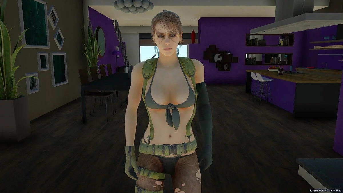 Quiet aus Metal Gear Solid V The Phantom Pain / GTA San Andreas