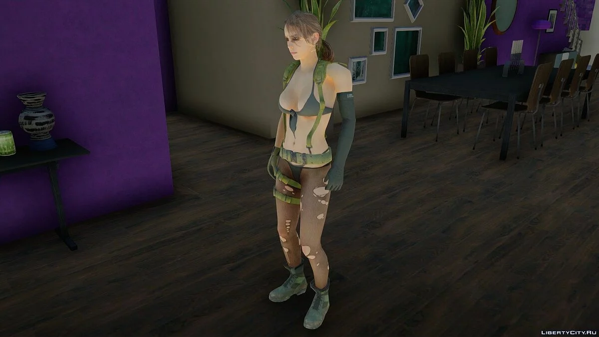 Quiet aus Metal Gear Solid V The Phantom Pain / GTA San Andreas