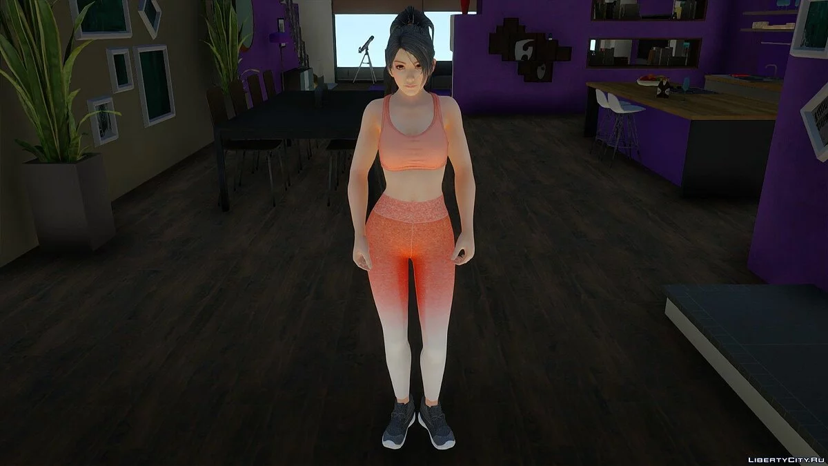 Momiji en ropa deportiva / GTA San Andreas