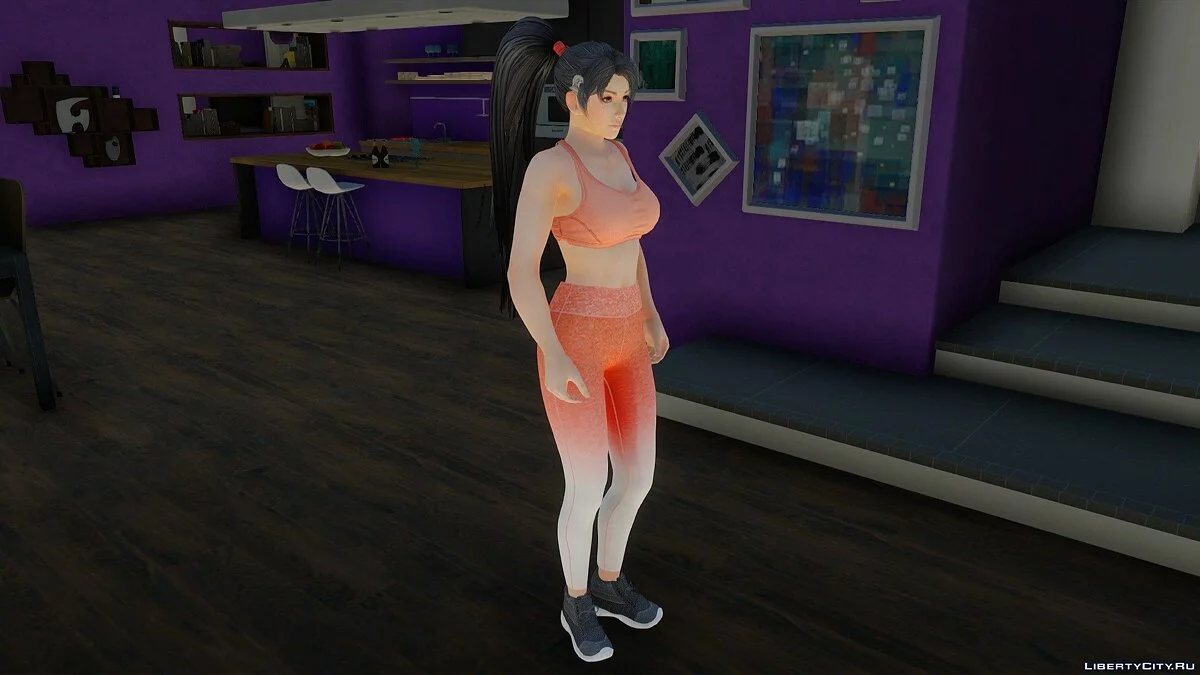 Momiji en ropa deportiva / GTA San Andreas