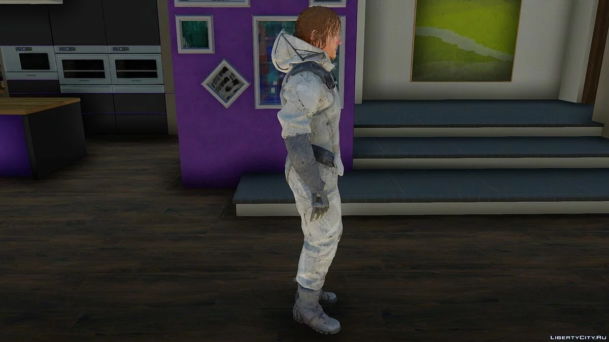 Norman Reedus de Death Stranding / GTA San Andreas