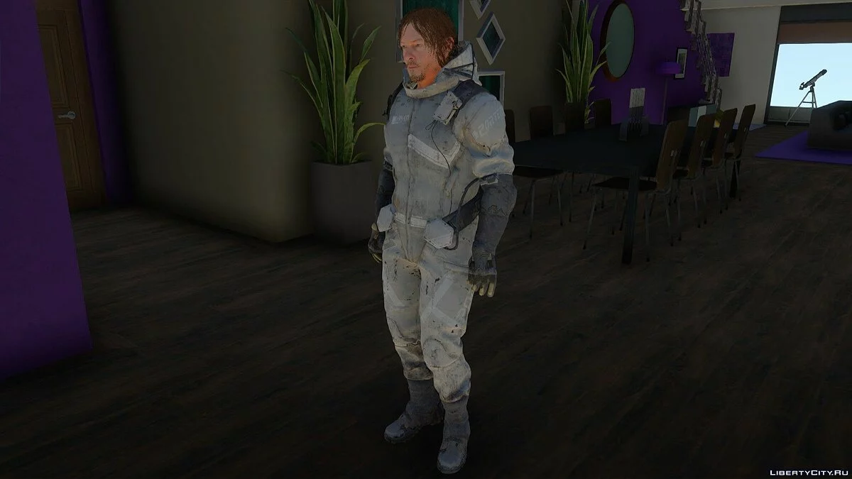 Norman Reedus de Death Stranding / GTA San Andreas