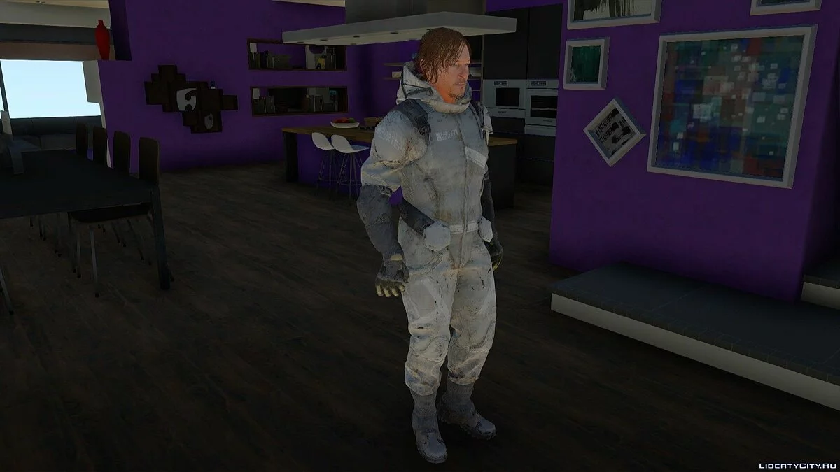 Norman Reedus de Death Stranding / GTA San Andreas
